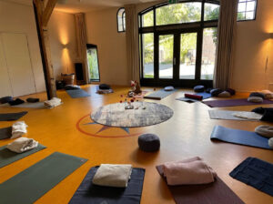 yoga weekend retraite Nederland foto yogaruimte
