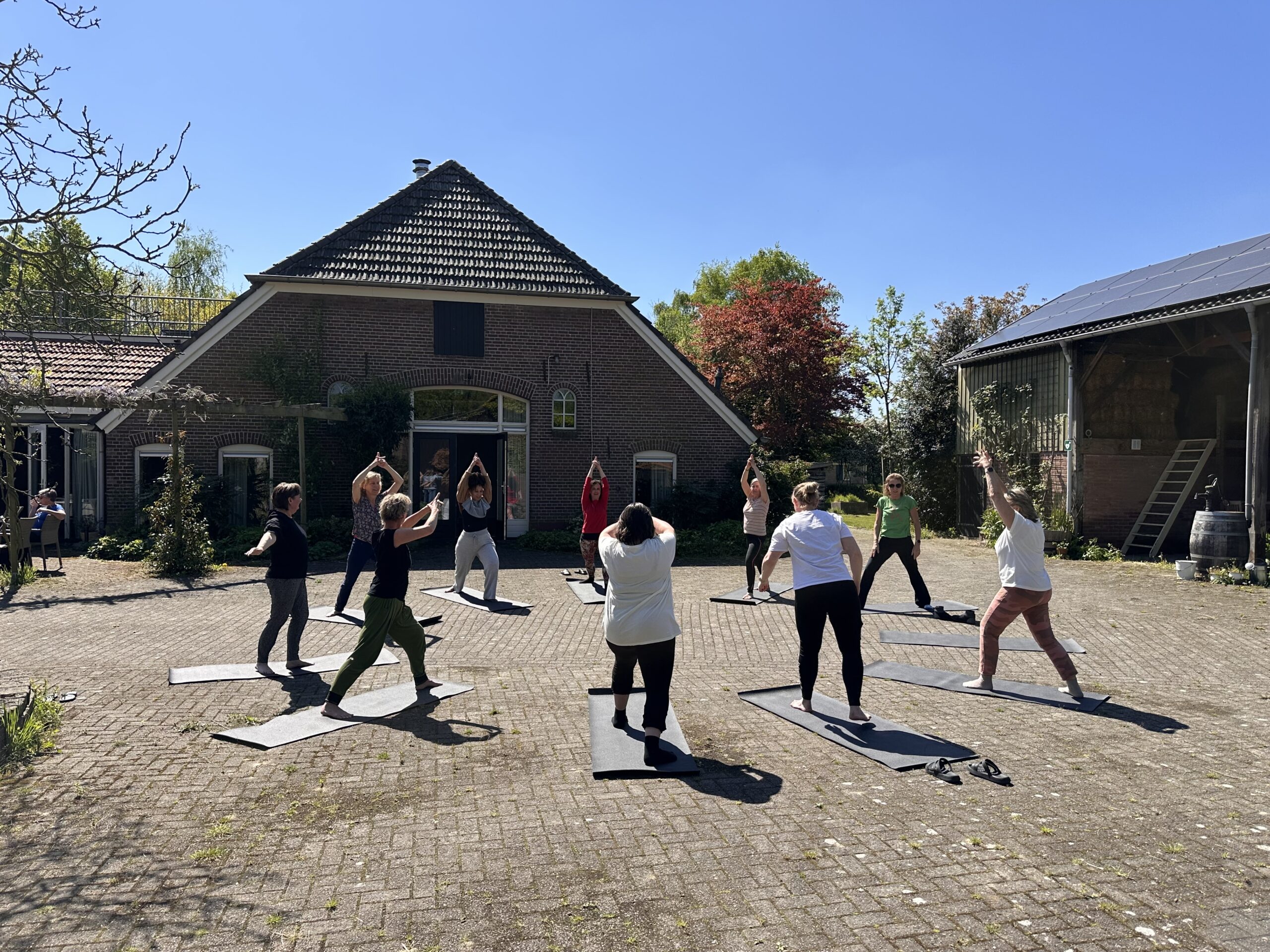 Yoga weekend retraite retreat buitenyoga